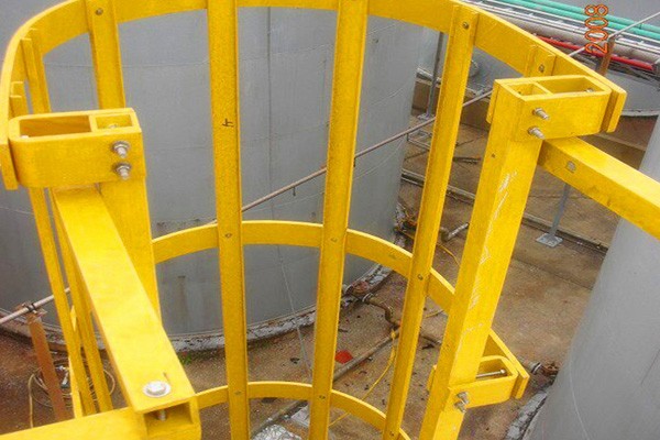 img of FRP Ladder With Safety Cage